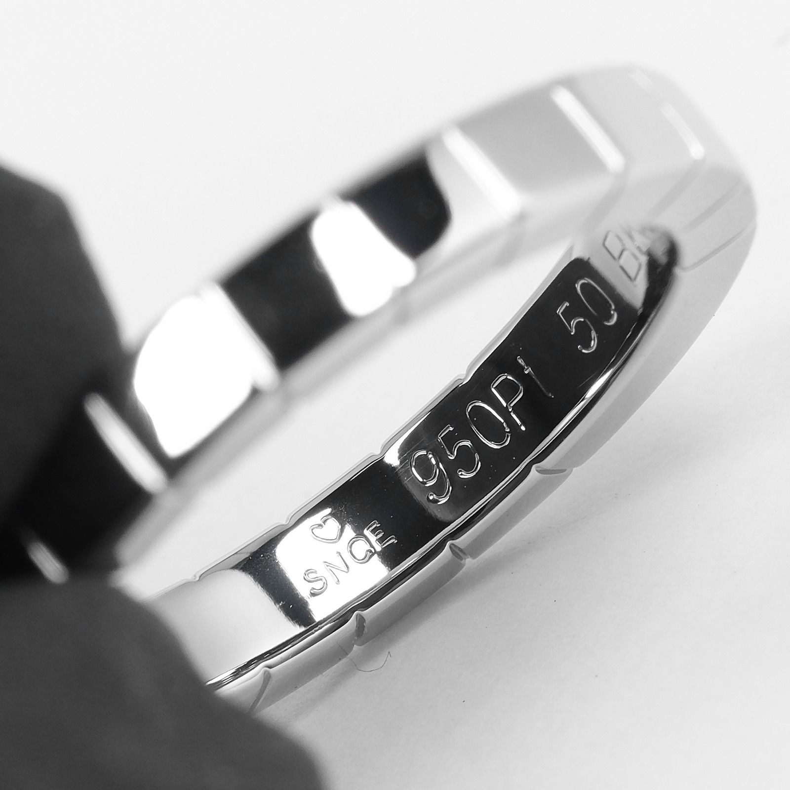 CARTIER】カルティエ ラニエール Pt950プラチナ 9.5号 レディース 8g