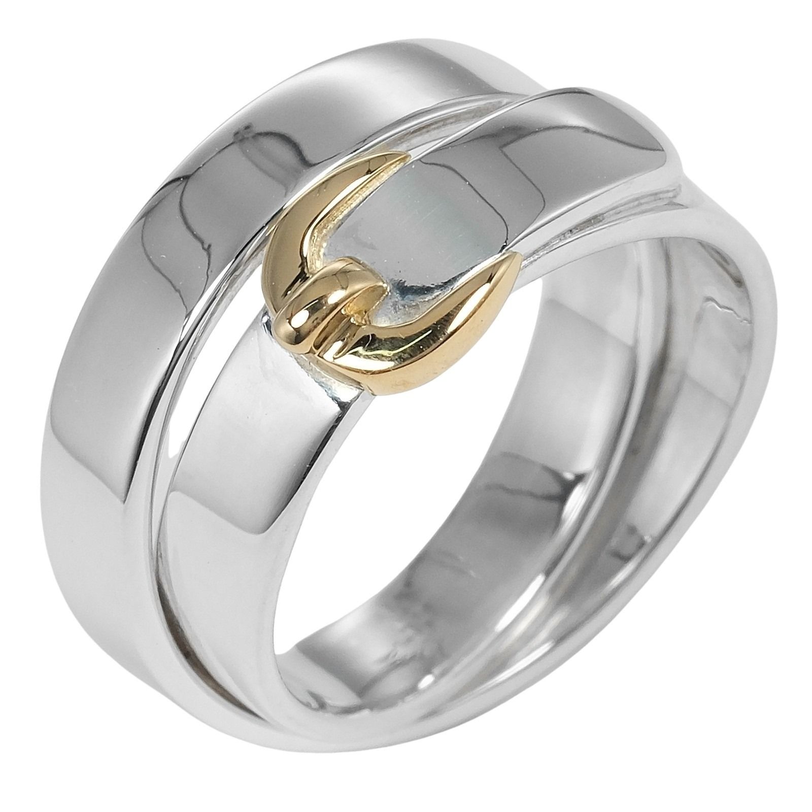 HERMES】エルメス ダブルトゥルー ベルトモチーフ ビンテージ シルバー