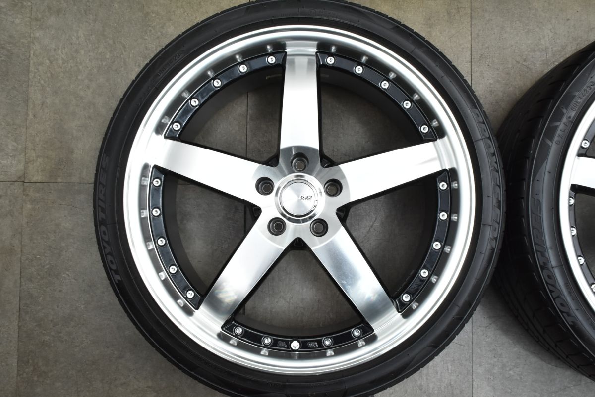 美品】ロクサーニ グラスターファイブ 20in 8.5J +45 PCD114.3