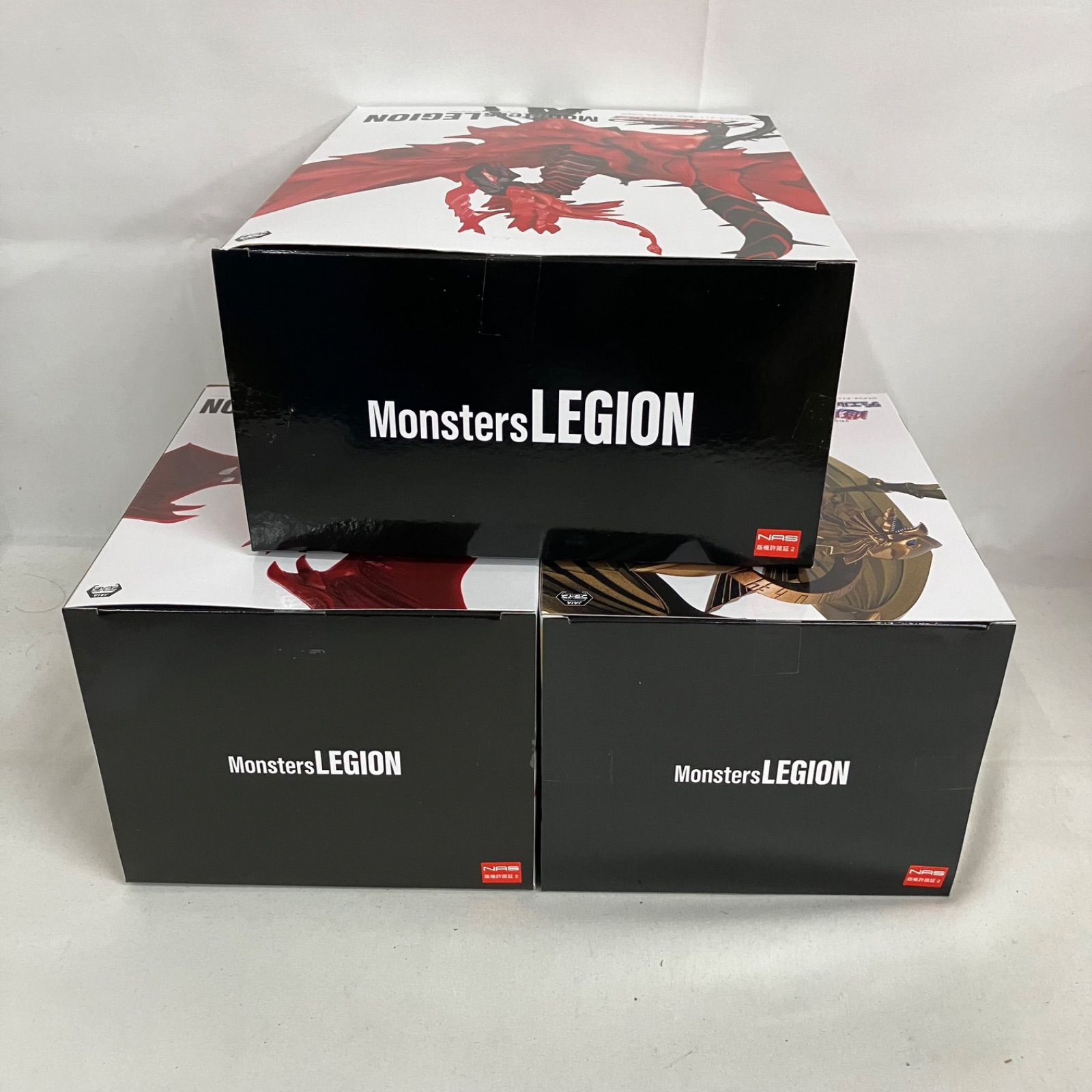 未開封 遊戯王 Monsters LEGION オシリスの天空竜 他 フィギュア 6個