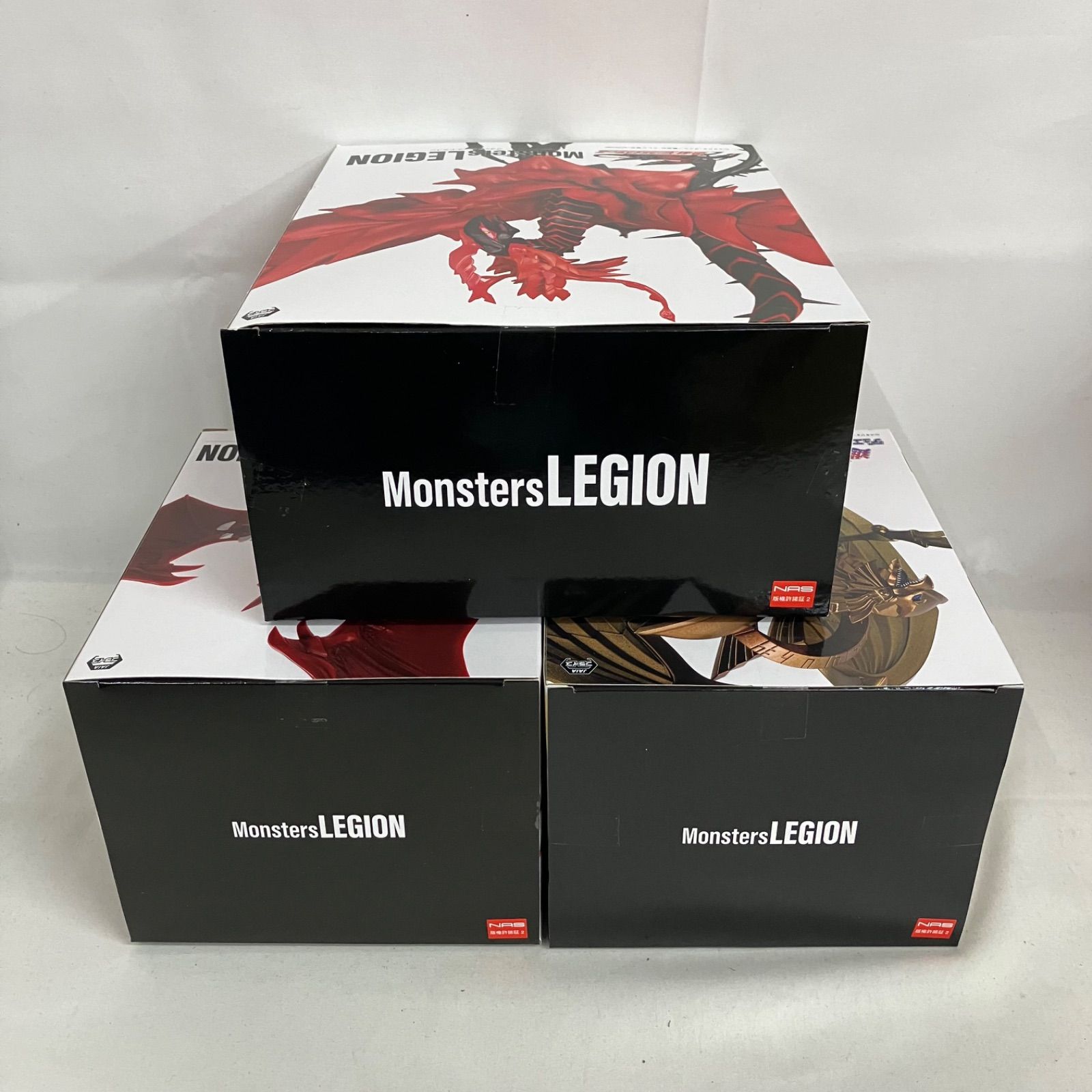 未開封 遊戯王 Monsters LEGION オシリスの天空竜 他 フィギュア 6個