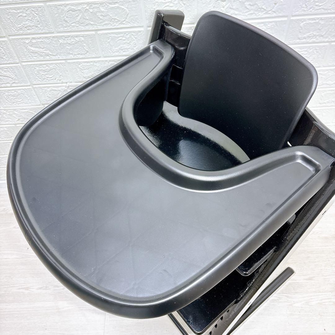 組み立て不要 正規品 ]ストッケ トリップ ブラック トレイ付き 送料