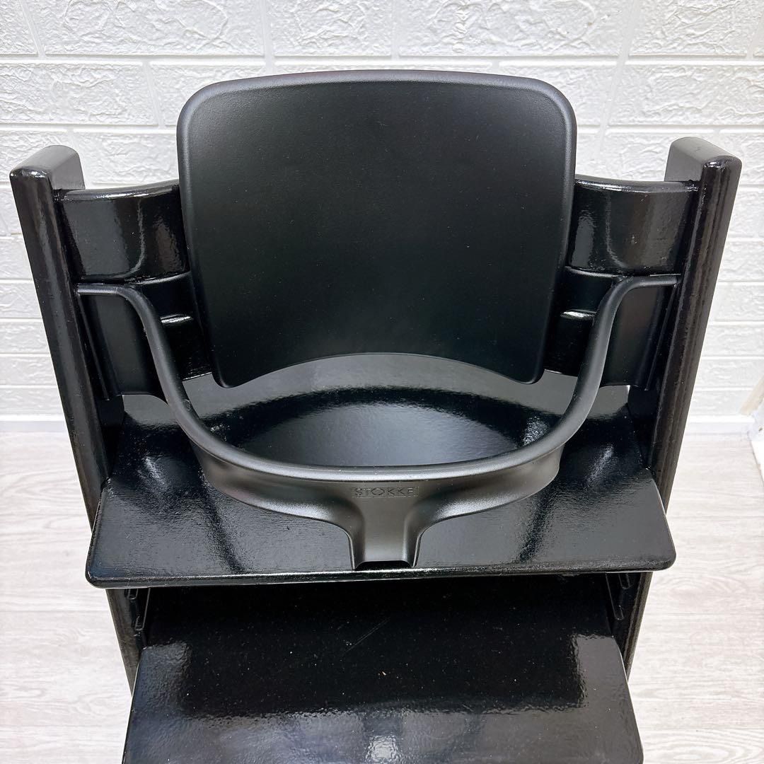 組み立て不要 正規品 ]ストッケ トリップ ブラック トレイ付き 送料