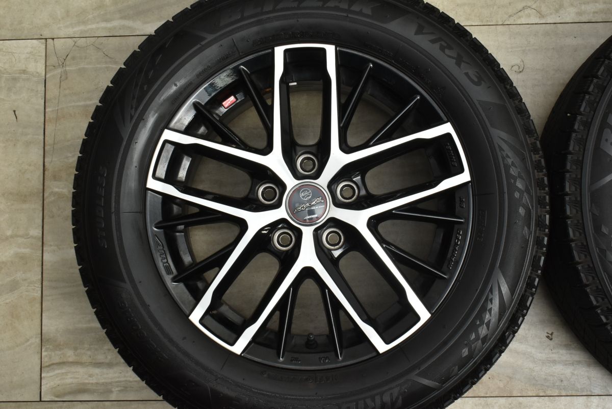 BROOKアルミホイール16インチ6.5J+53 PCD114.3-5穴タイヤ付 楽天