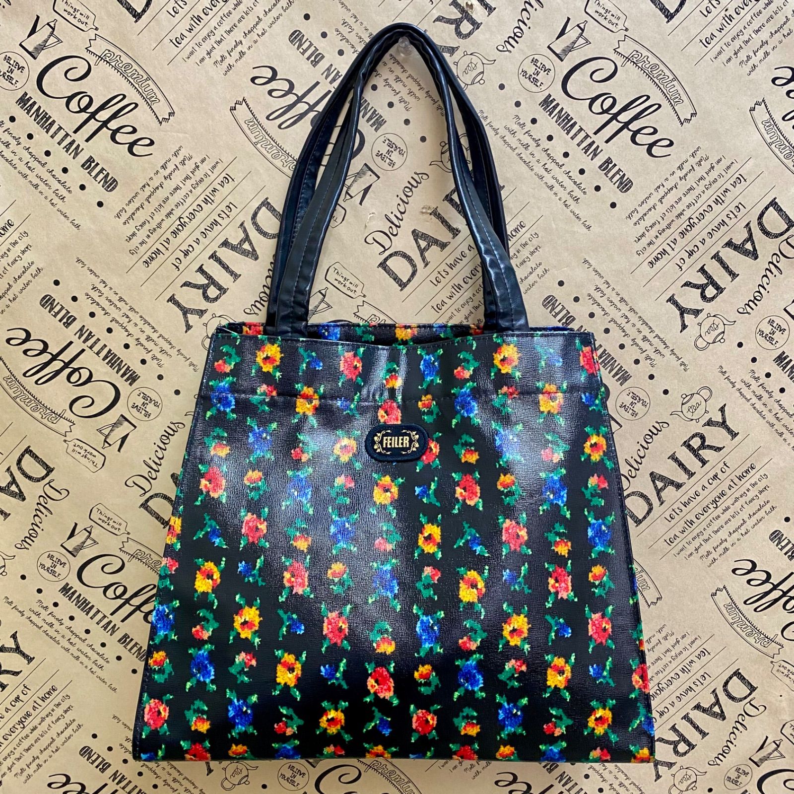 フェイラー ハンド トートバッグ 花 ランチ FZ356 - メルカリ