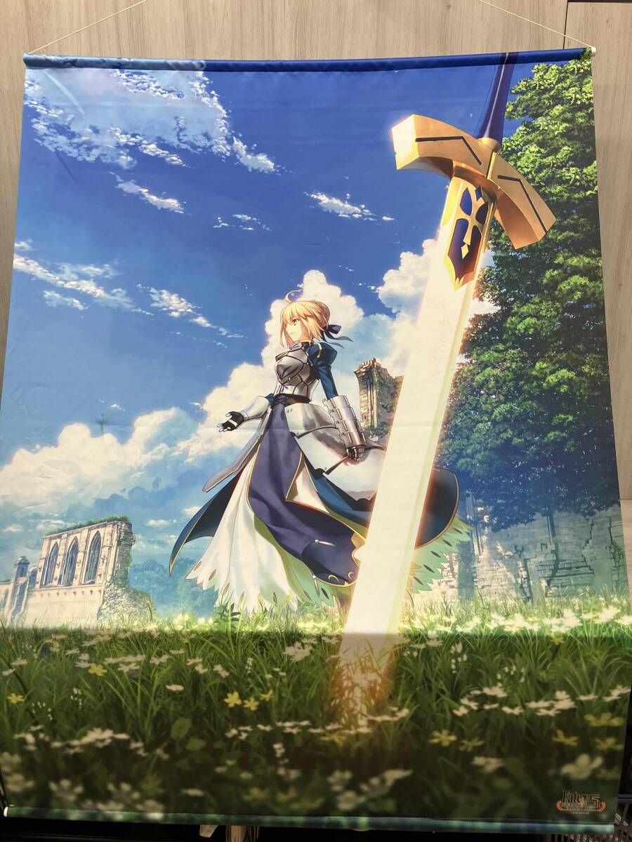 Fate 15th TYPE-MOON展 アルトリア B0 超特大タペストリー 【公式通販】