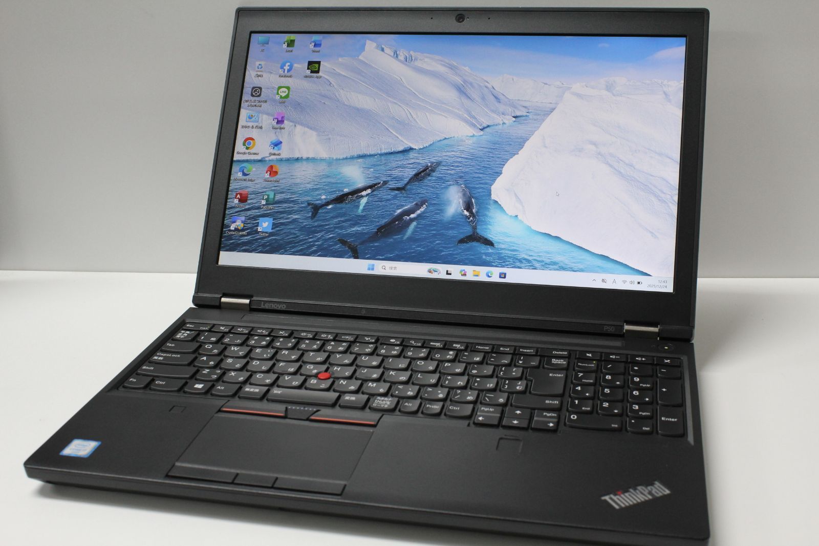 中古ノートPC】Lenovo〈ThinkPad P50〉Intel Core i7/SSD256GB/メモリ
