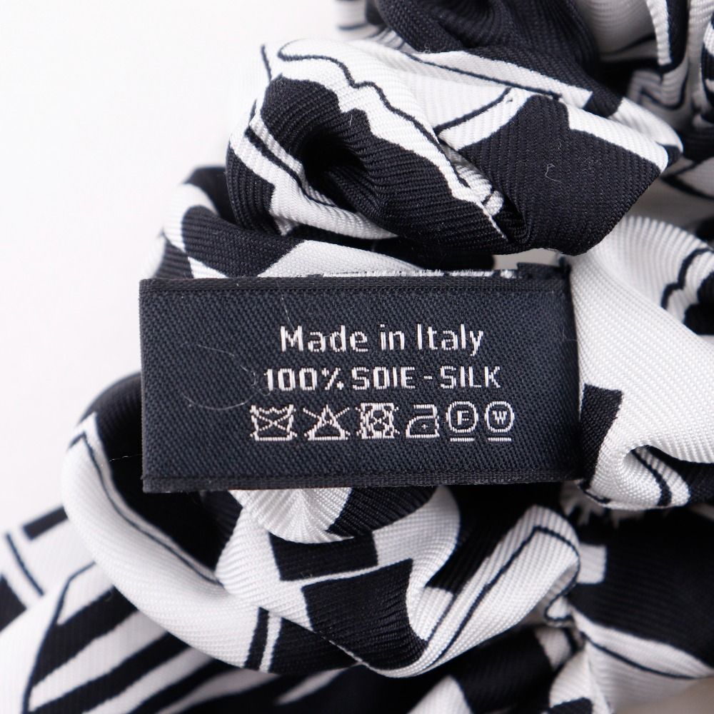 CHANELリボン2ロール白＆黒 2024年 新作 CHANEL シャネル バレッタ リボン バイカラー ココマーク