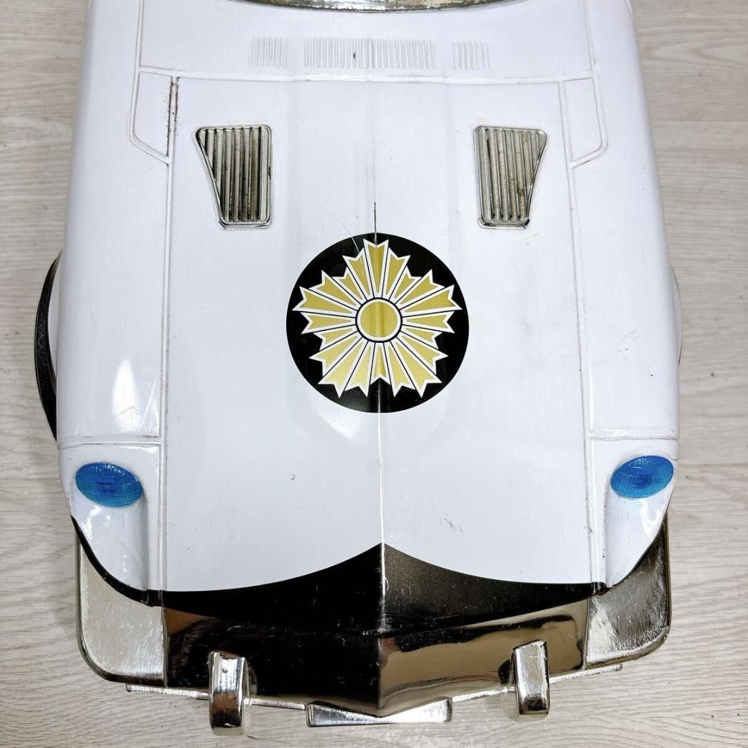 イチコー ニッサン フェアレディZ パトロールカー ブリキ 昭和レトロ