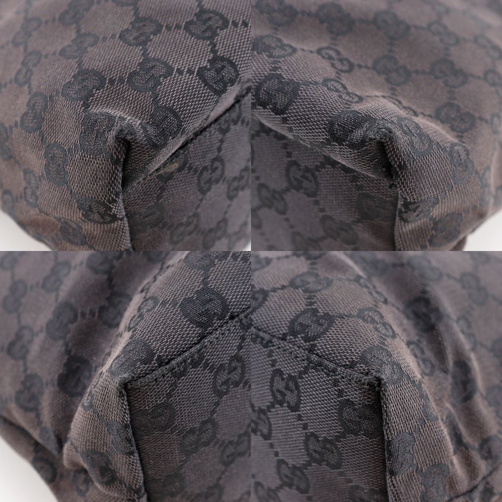 GUCCI グッチ 002.107624 GGキャンバス 黒 トートバッグ レディース 【中古】 GUCCI】グッチ 002.107624 GGキャンバス 黒 レディース トートバッグ