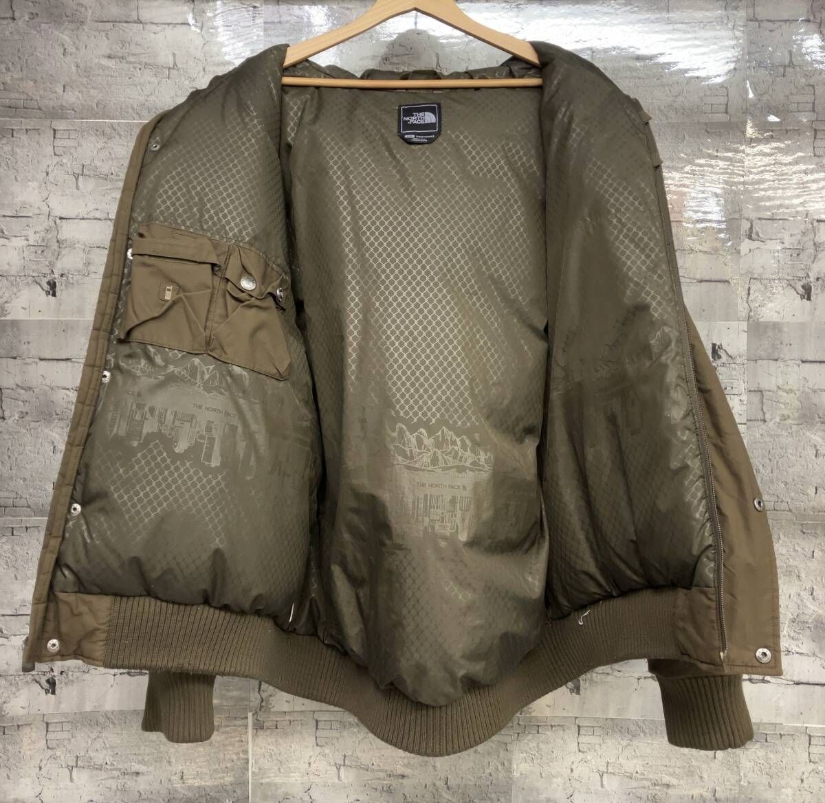 THE NORTH FACE ゴッサムジャケット S/P ブラウン GOTHAM THE NORTH FACE (ザ ノースフェイス) フード フルジップ ダウン