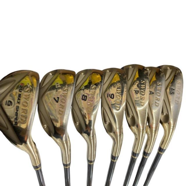 中古】 カタナゴルフ SWORD iZU MAX SNIPER 7S アイアンセット IR