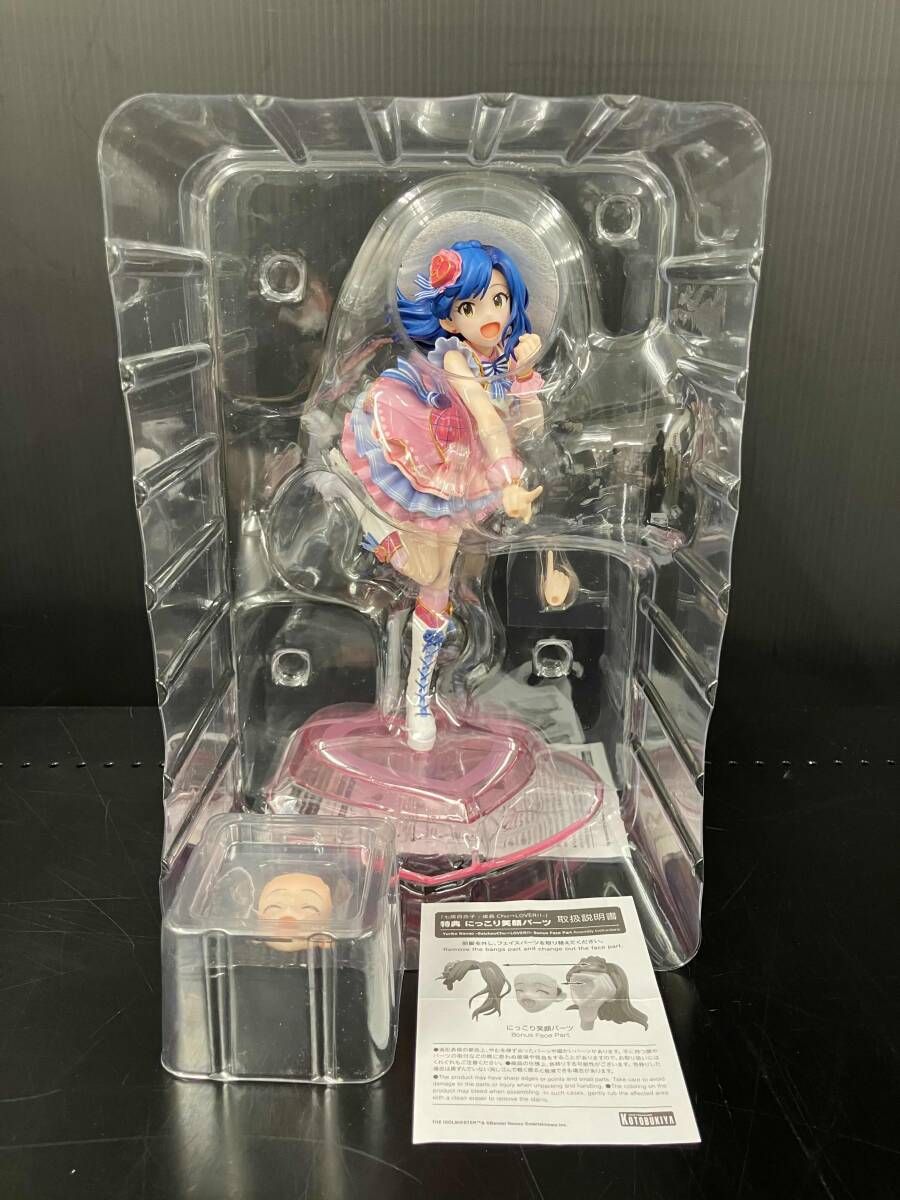 開封済み 特典付き コトブキヤ 七尾百合子 -成長Chu→LOVER!!- 1/8