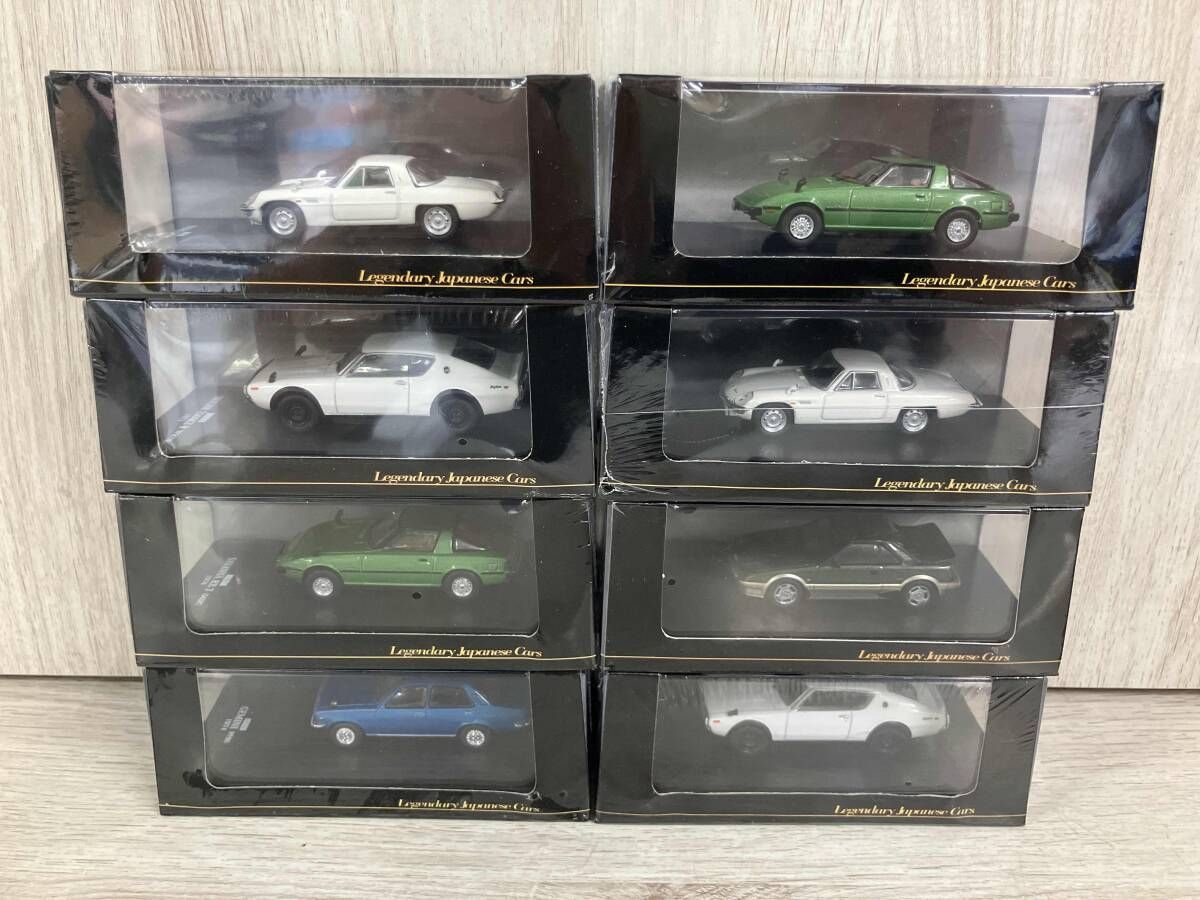 パッケージ未開封】デアゴスティーニ 日本の名車コレクション 8台