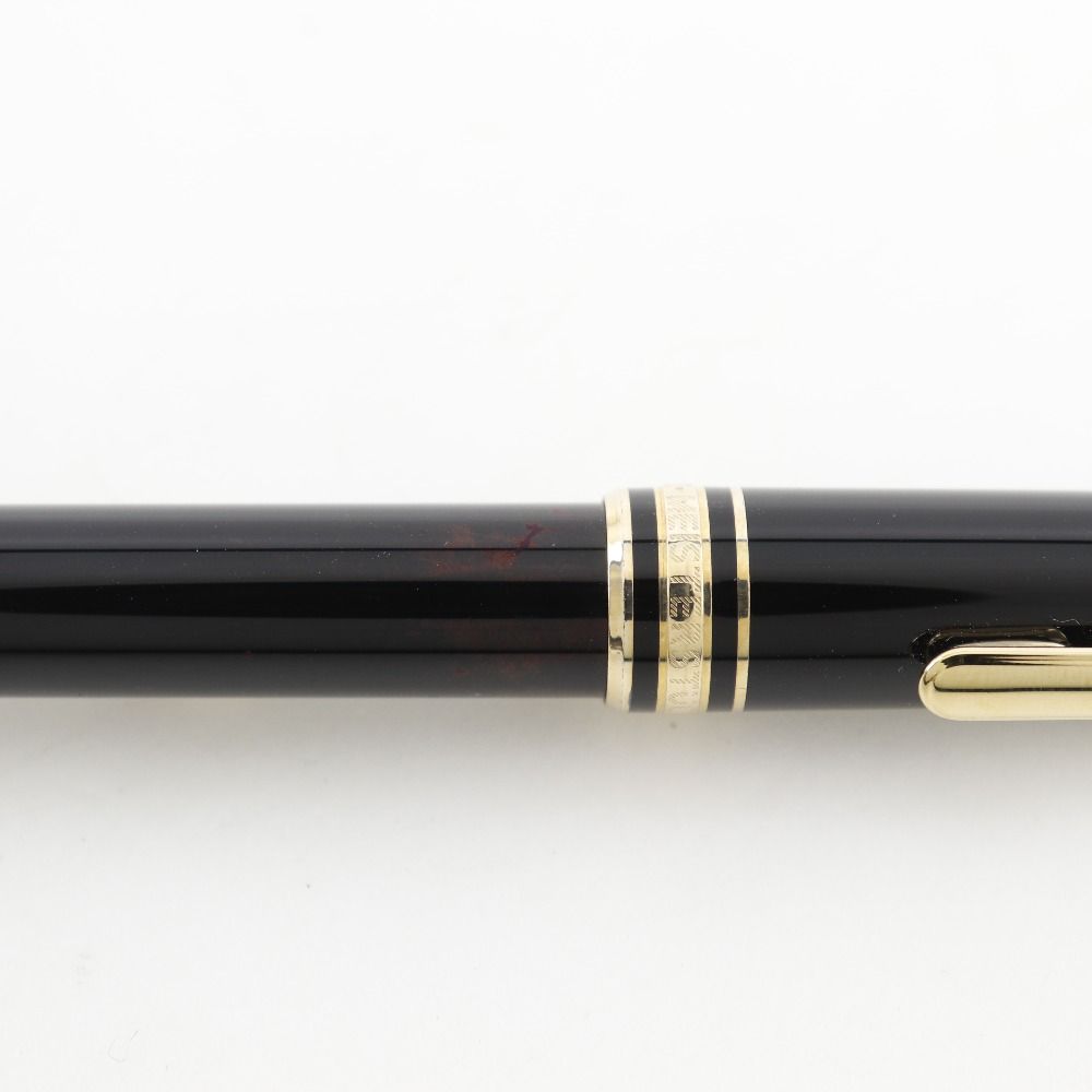 MONTBLANC】モンブラン マイスターシュツック 金メッキ ブラック _