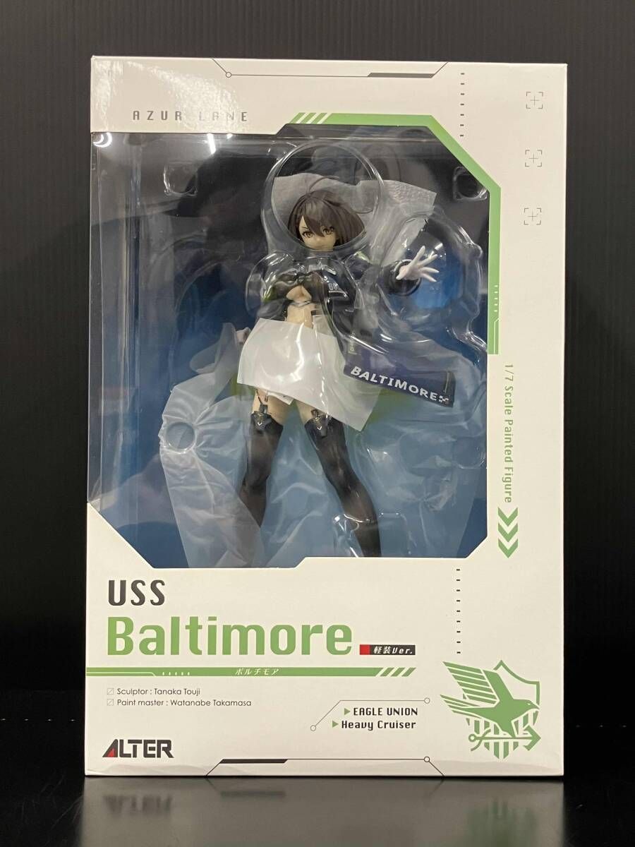 ※開封済み破損品 アズールレーン ボルチモア1/7完成品フィギュア【アルター】 開封済み 台座破損あり アルター ボルチモア 軽装Ver. 1/7 アズール