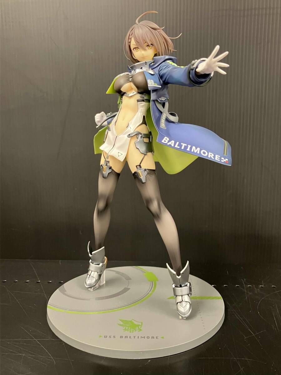 開封済み 台座破損あり アルター ボルチモア 軽装Ver. 1/7 アズール