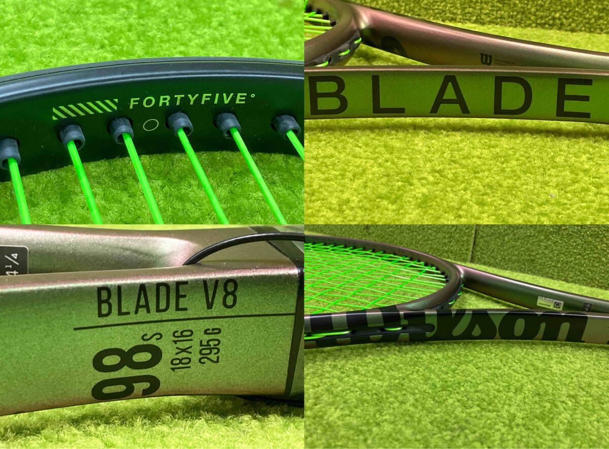 硬式テニスラケット Wilson BLADE 98（18×16） グリップサイズ2