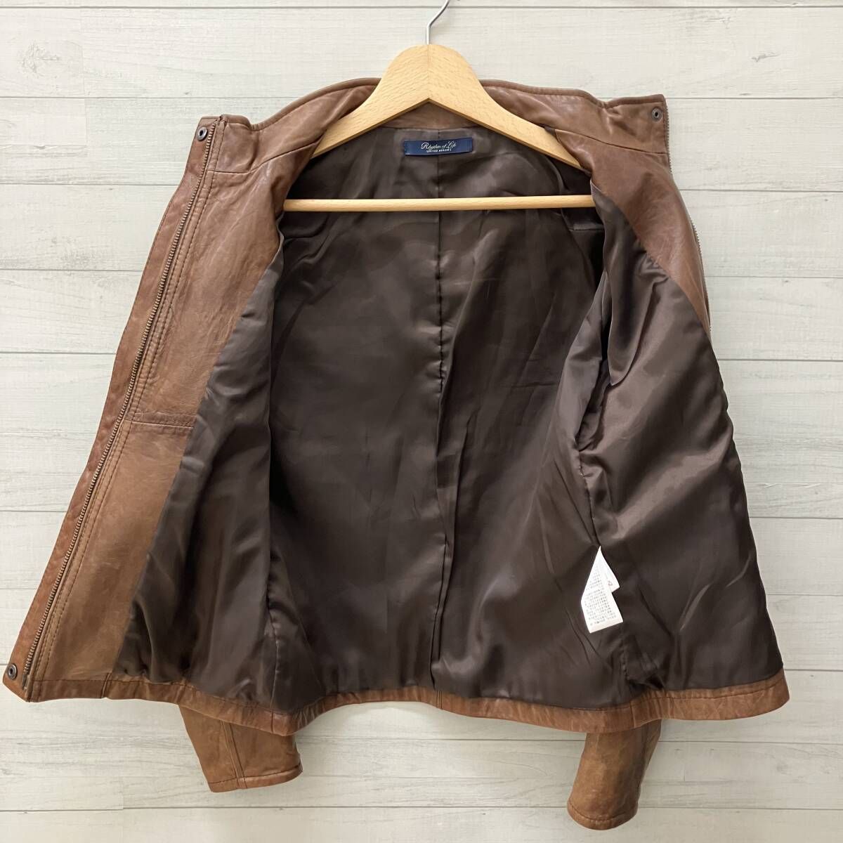 UNITED ARROWS ユナイテッドアローズ ライダースジャケット シングル