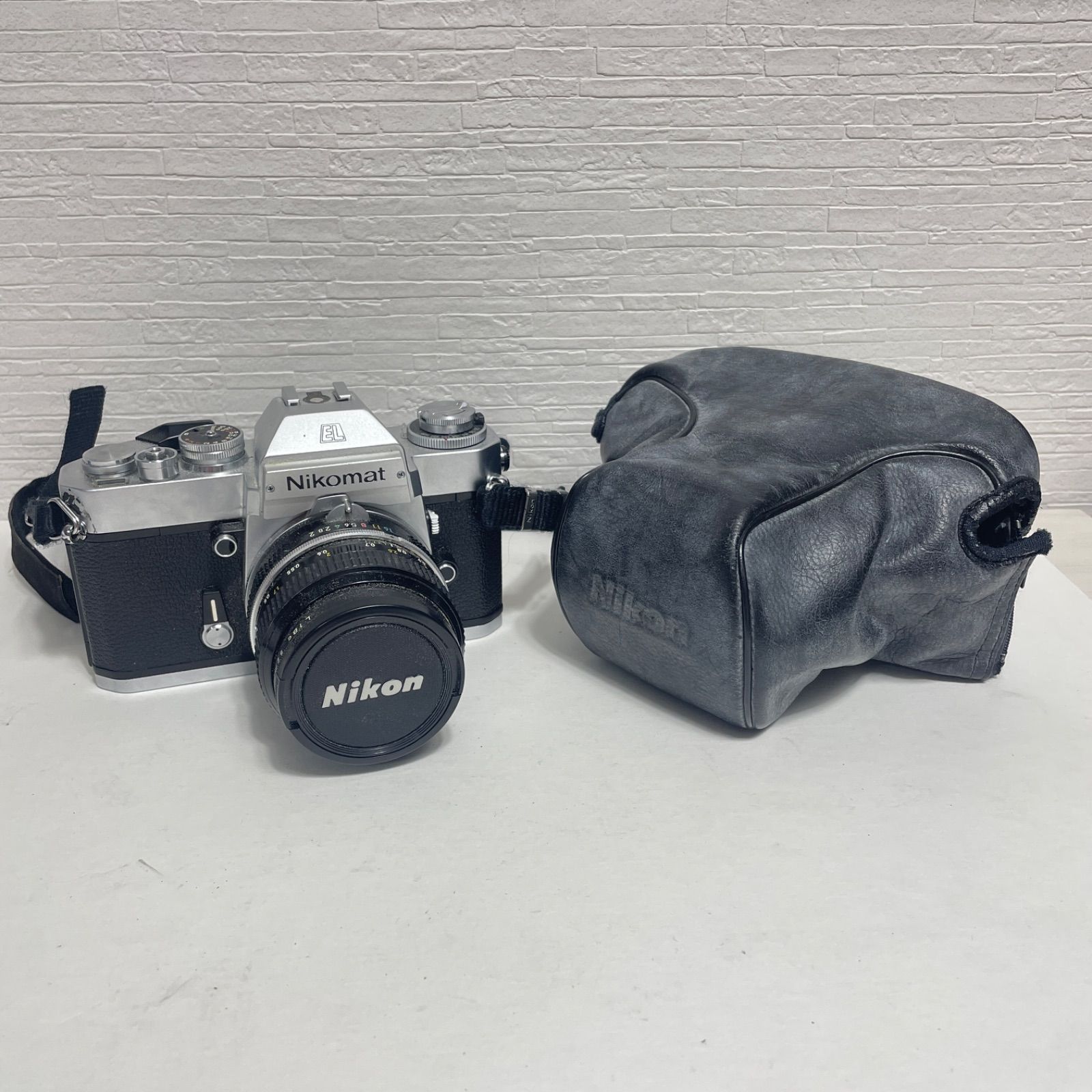 【動作未確認】Nikomat EL + NIKKOR-O.C　AUTO 動作未確認】Nikomat EL + NIKKOR-O.C AUTO 動作未確認】Nikomat EL +