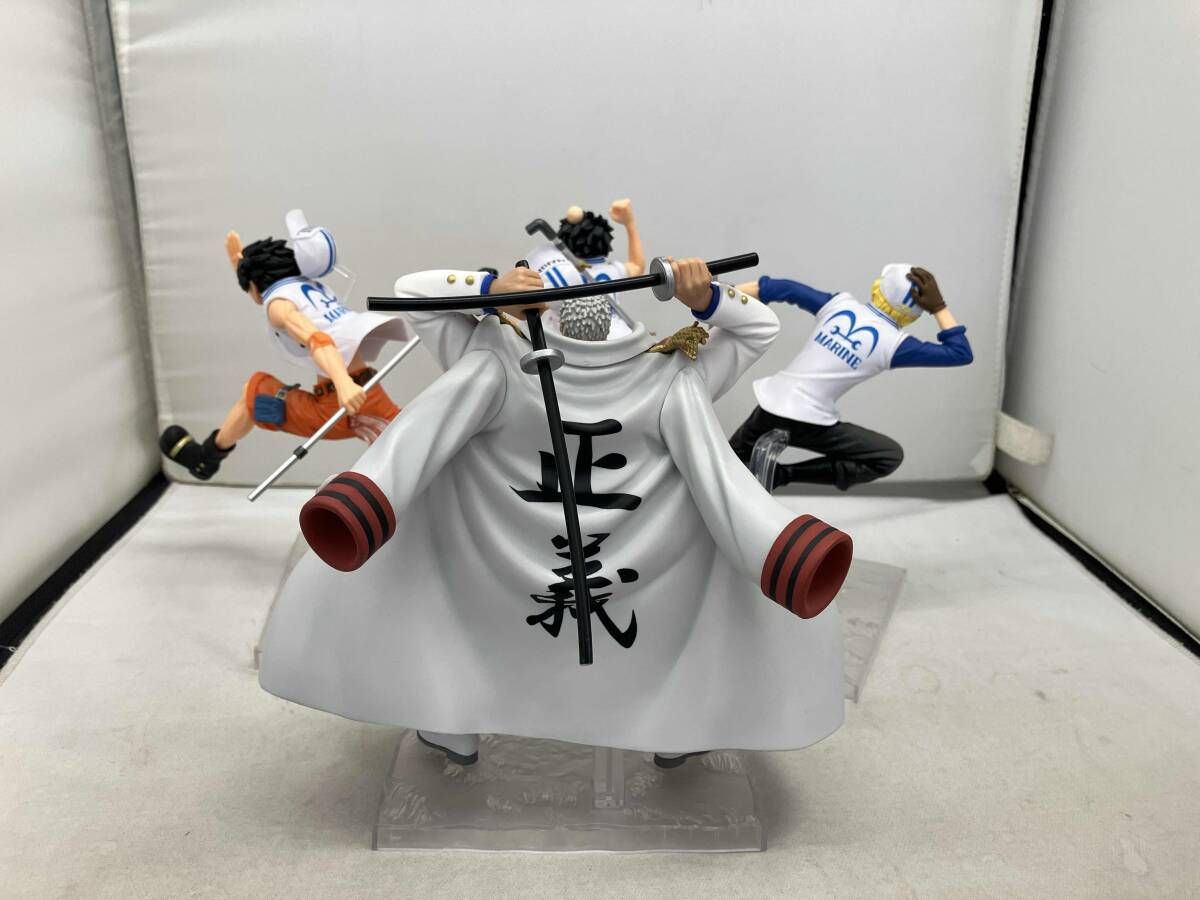 現状品 【箱無し】ワンピース magazine FIGURE 夢の一枚 ルフィ サボ