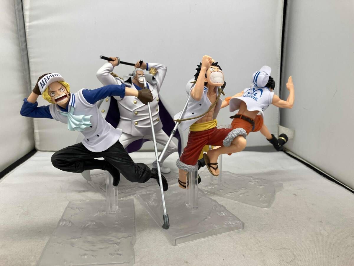 現状品 【箱無し】ワンピース magazine FIGURE 夢の一枚 ルフィ サボ