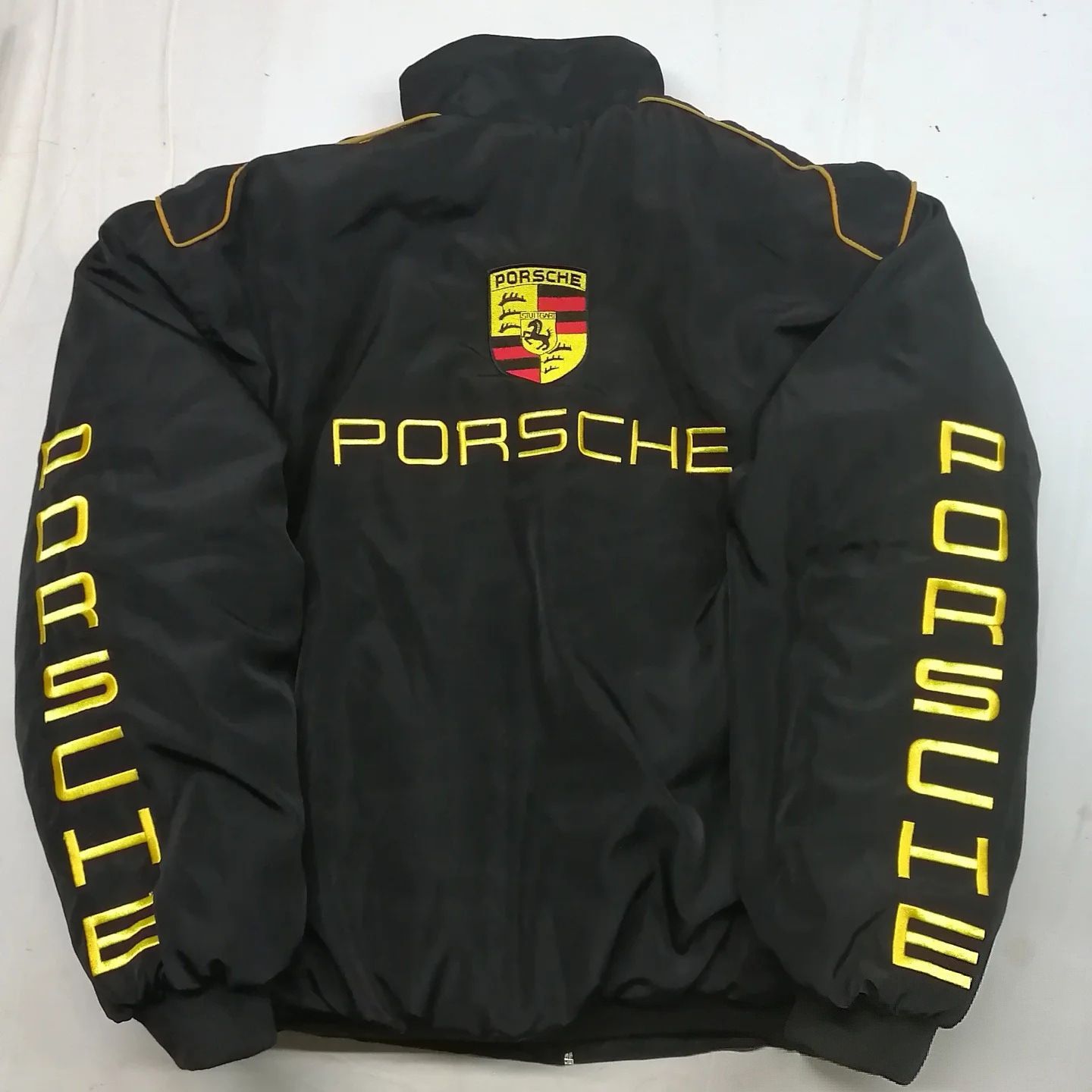 PORSCHE ポルシェ F1 レーシングジャケット ブルゾン 刺繍 中綿 バイク