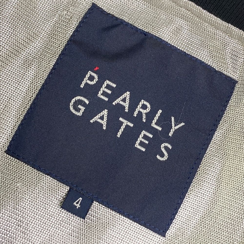 サイズ：4 PEARLY GATES パーリーゲイツ 蓄熱 スニードジャック 長袖