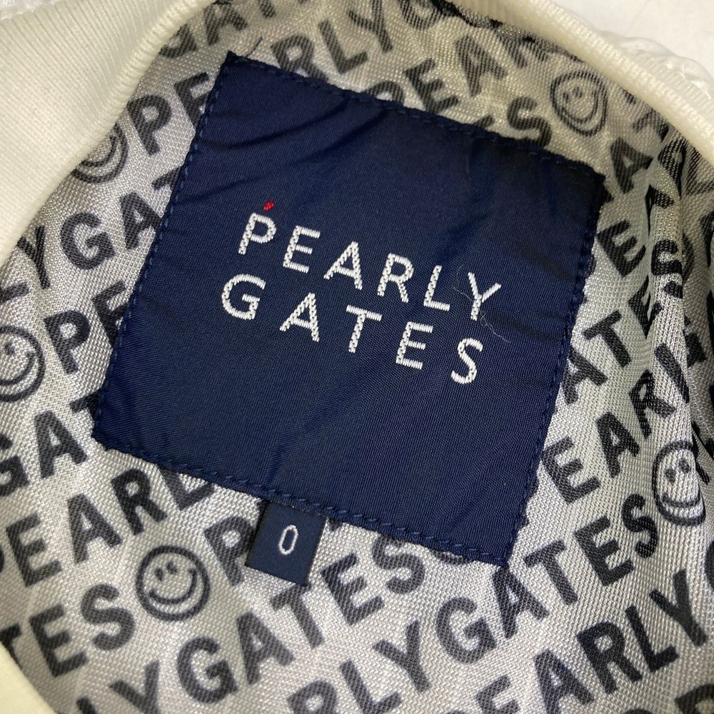 パーリゲイツ蓄熱アウターサイズ0 PEARLY GATES パーリーゲイツ 蓄熱 スニードジャック ネイビー系 0