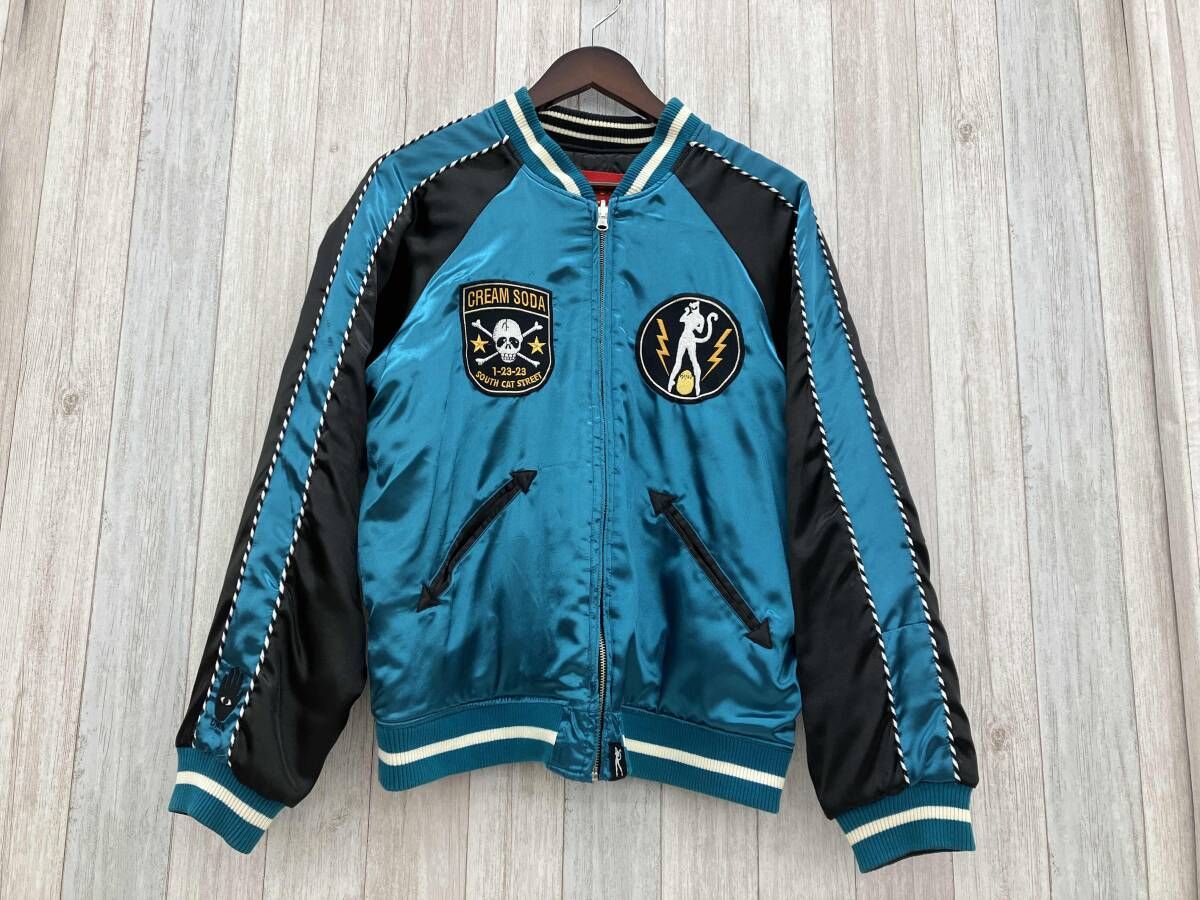 CREAM SODA / クリームソーダ リバーシブルスカジャン 80s金タグ CREAM SODA クリームソーダ リバーシブル スカジャン - メルカリ