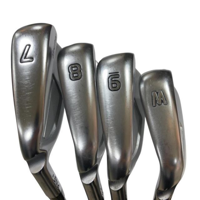 中古】 ピン i525 5S レフティ アイアンセット IR 純正特注シャフト