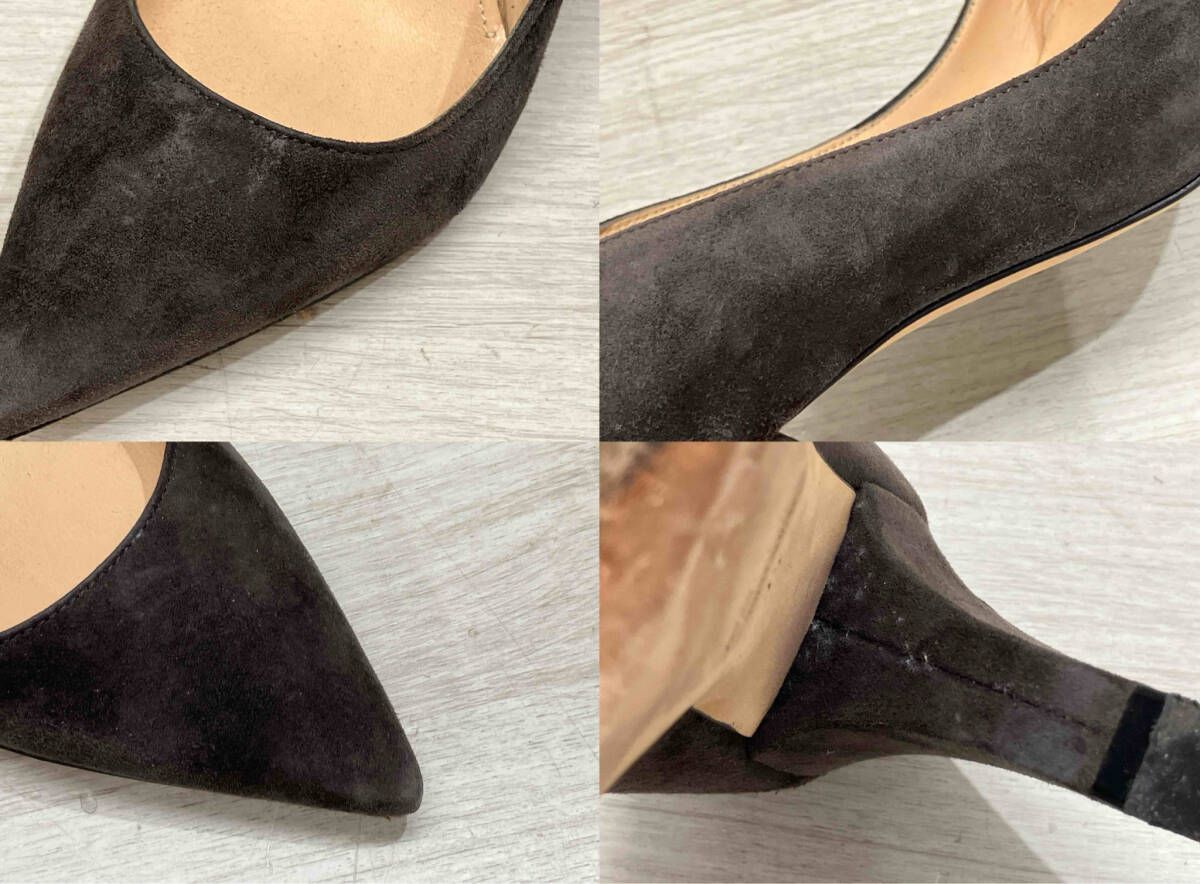 通年 PELLICO ペリーコ パンプス スエード ポメんテッドトゥ