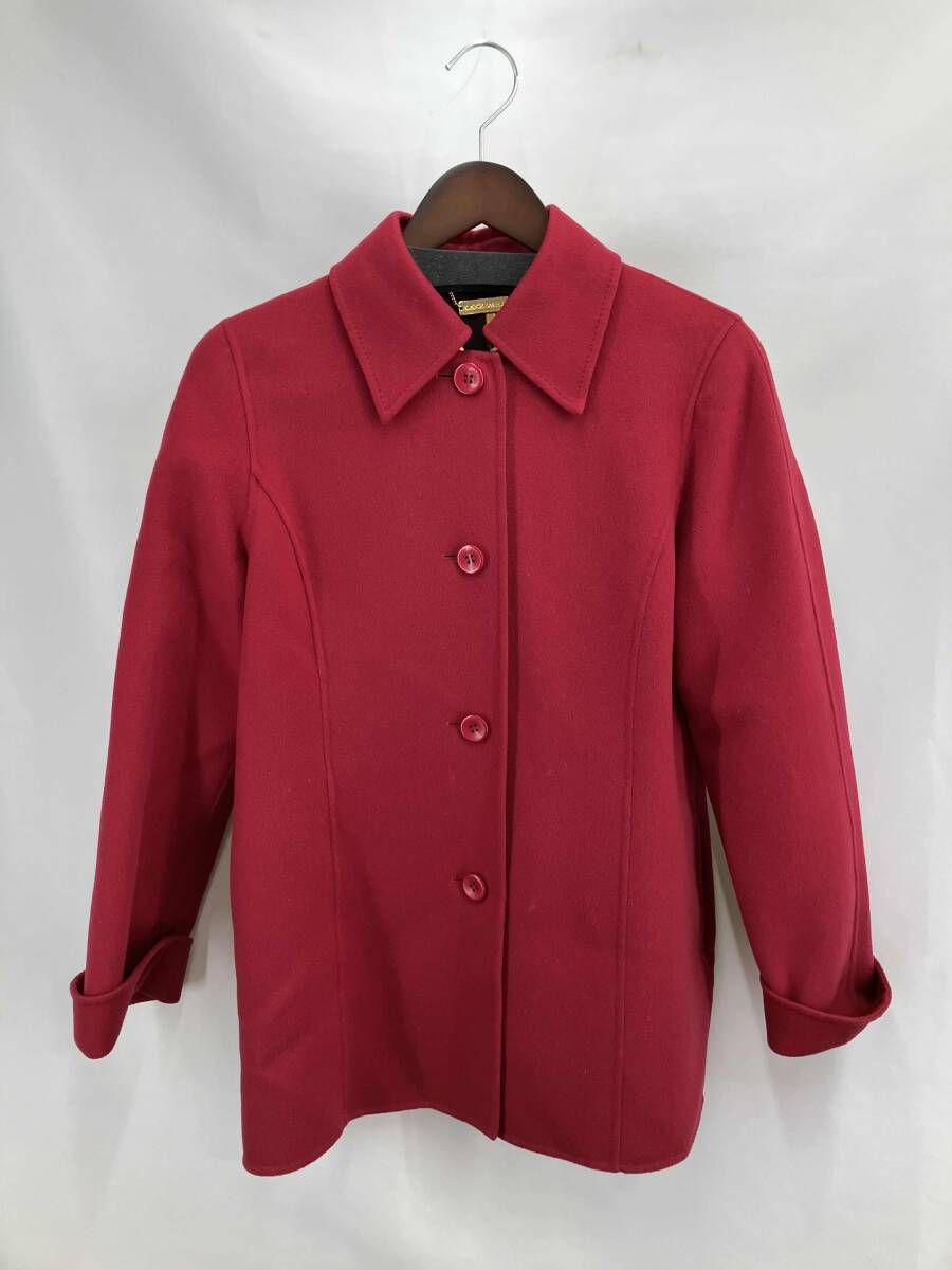 ☆ LEONARD レオナール その他コート カシミヤ サイズ13AR レッド 冬