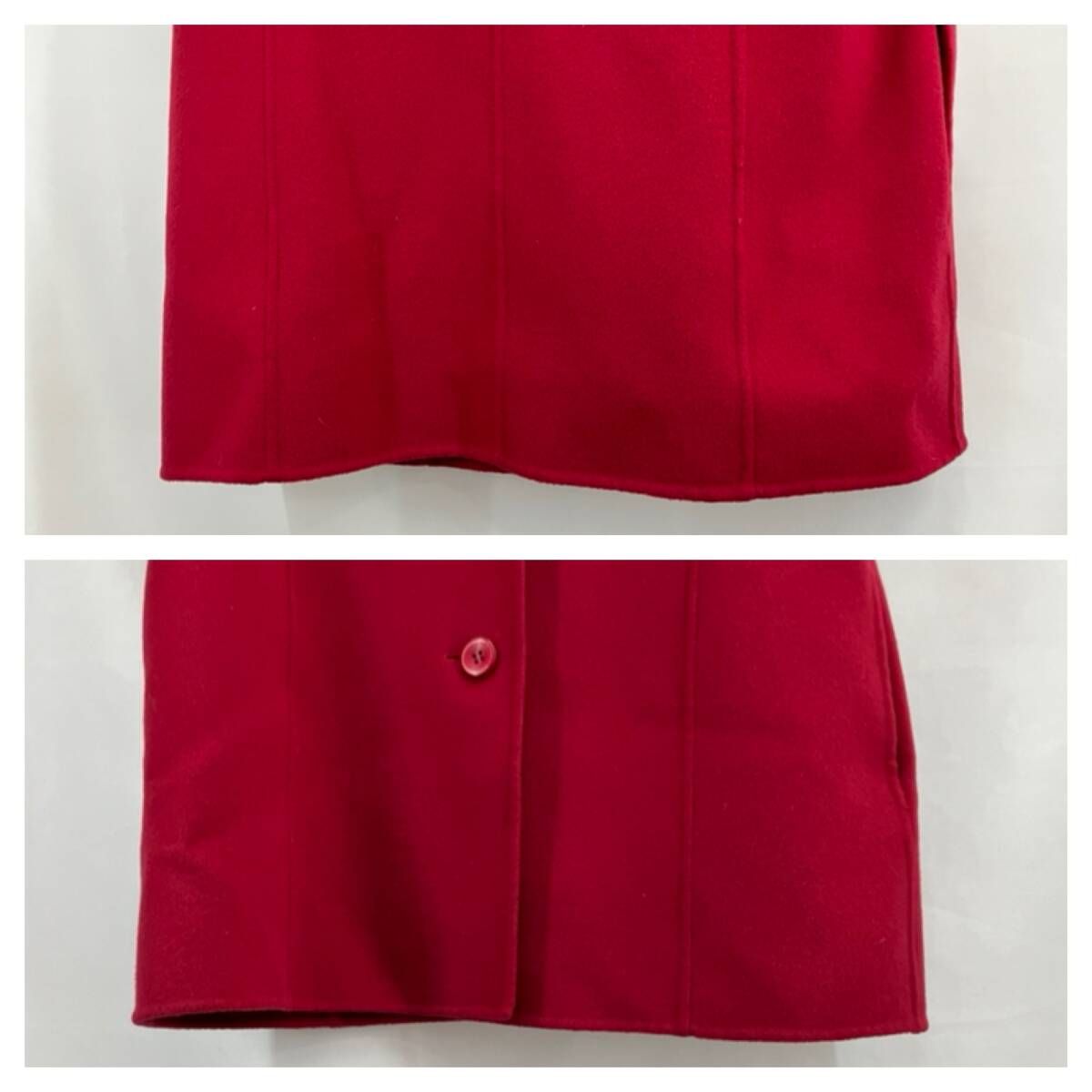 ☆ LEONARD レオナール その他コート カシミヤ サイズ13AR レッド 冬