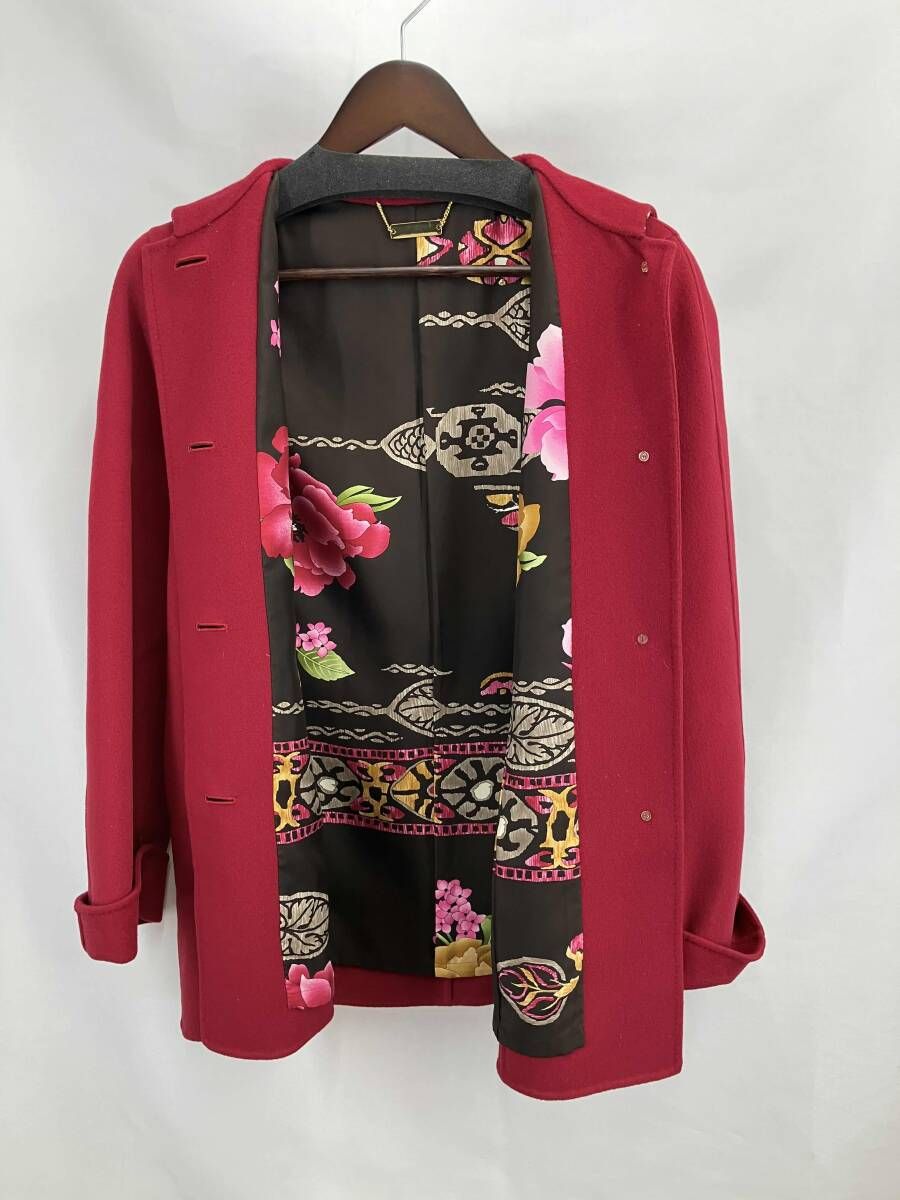 ☆ LEONARD レオナール その他コート カシミヤ サイズ13AR レッド 冬