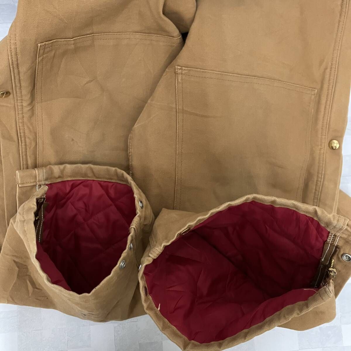 Carhartt カーハート 90s～00s USA製 ダック地 ダブルニー