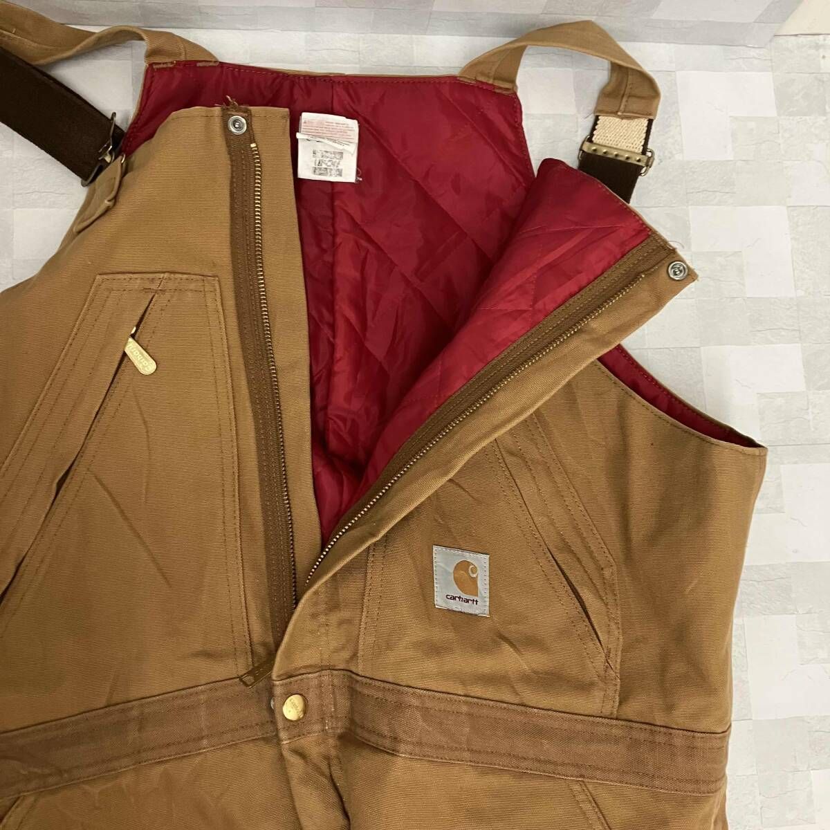 Carhartt カーハート 90s～00s USA製 ダック地 ダブルニー