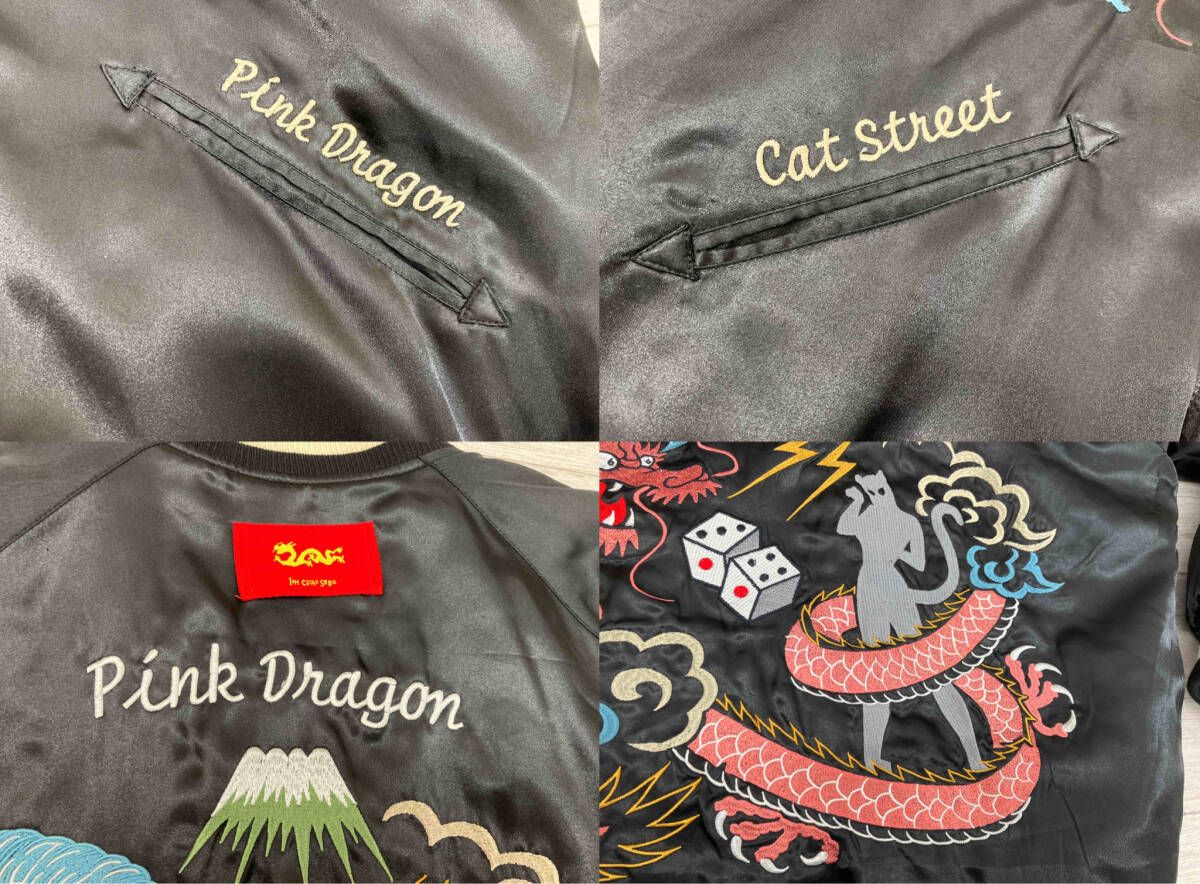 CREAM SODA BLACK CATS ツアージャケット スカジャン CREAM SODA BLACK CATS ツアージャケット スカジャン