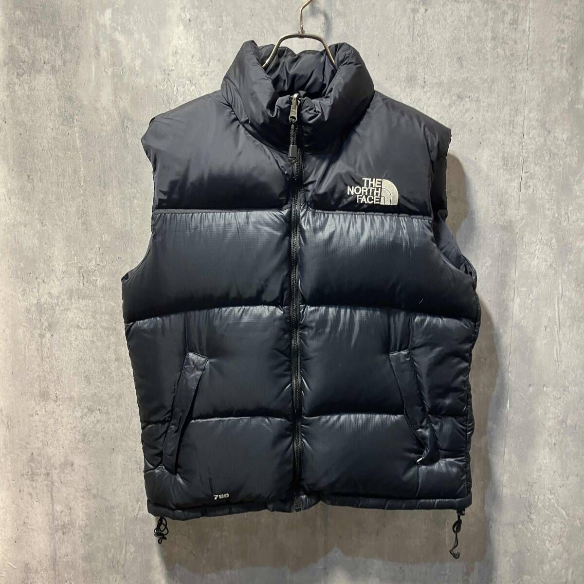 THE NORTH FACE 90年代　ヌプシベスト 90's～ THE NORTH FACE ヌプシベスト 青×黒 表記(L) | すべての商品