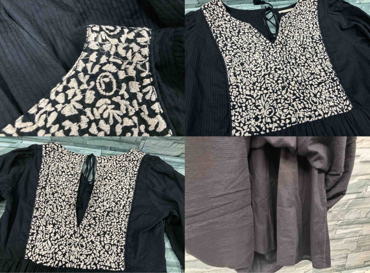 ne quittez pas/長袖ワンピース/ブラック/F(S)サイズ/ヌキテパ - メルカリ