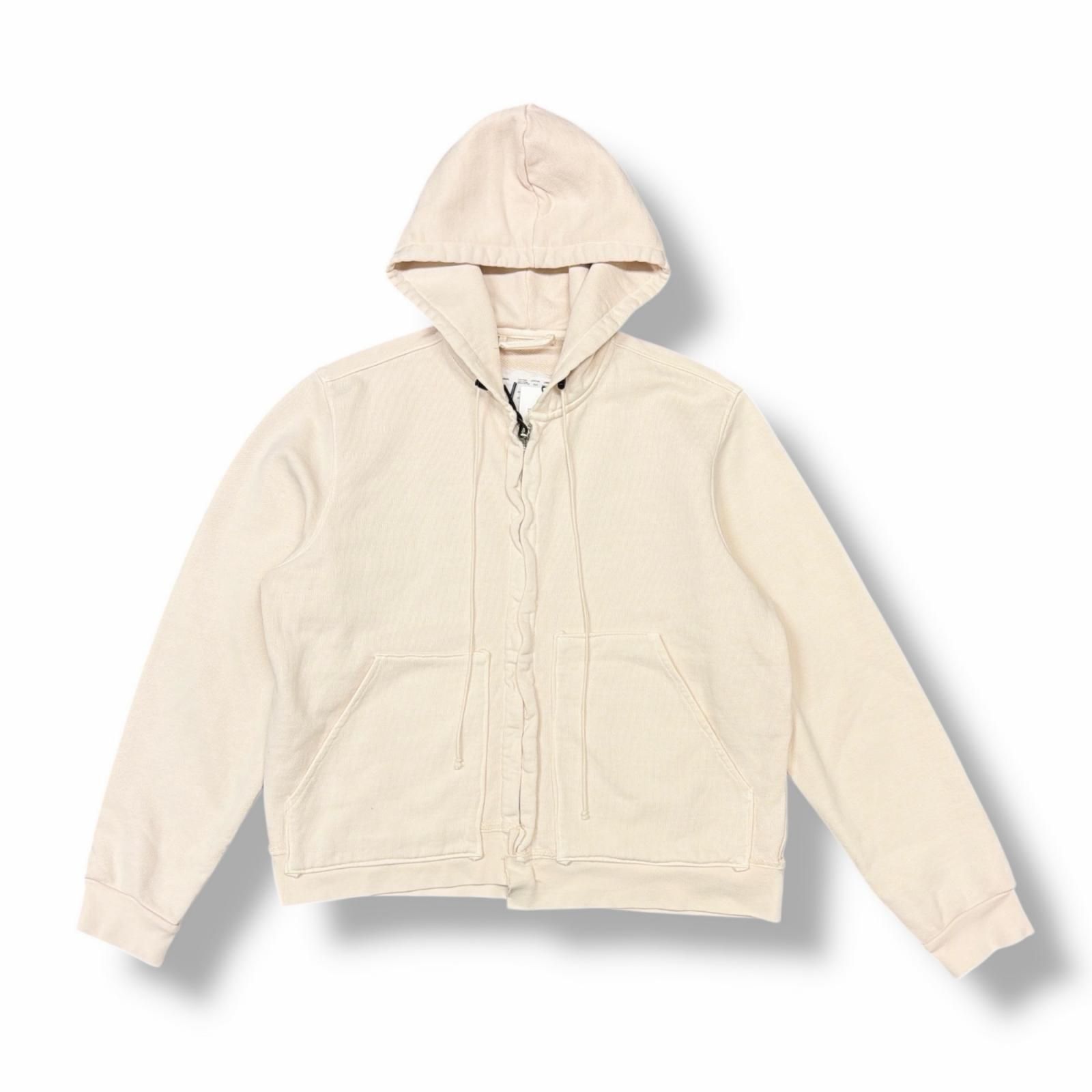 参考上代84700円 未使用 CAMIEL FORTGENS FITTED ZIP HOODIE HEAVY 