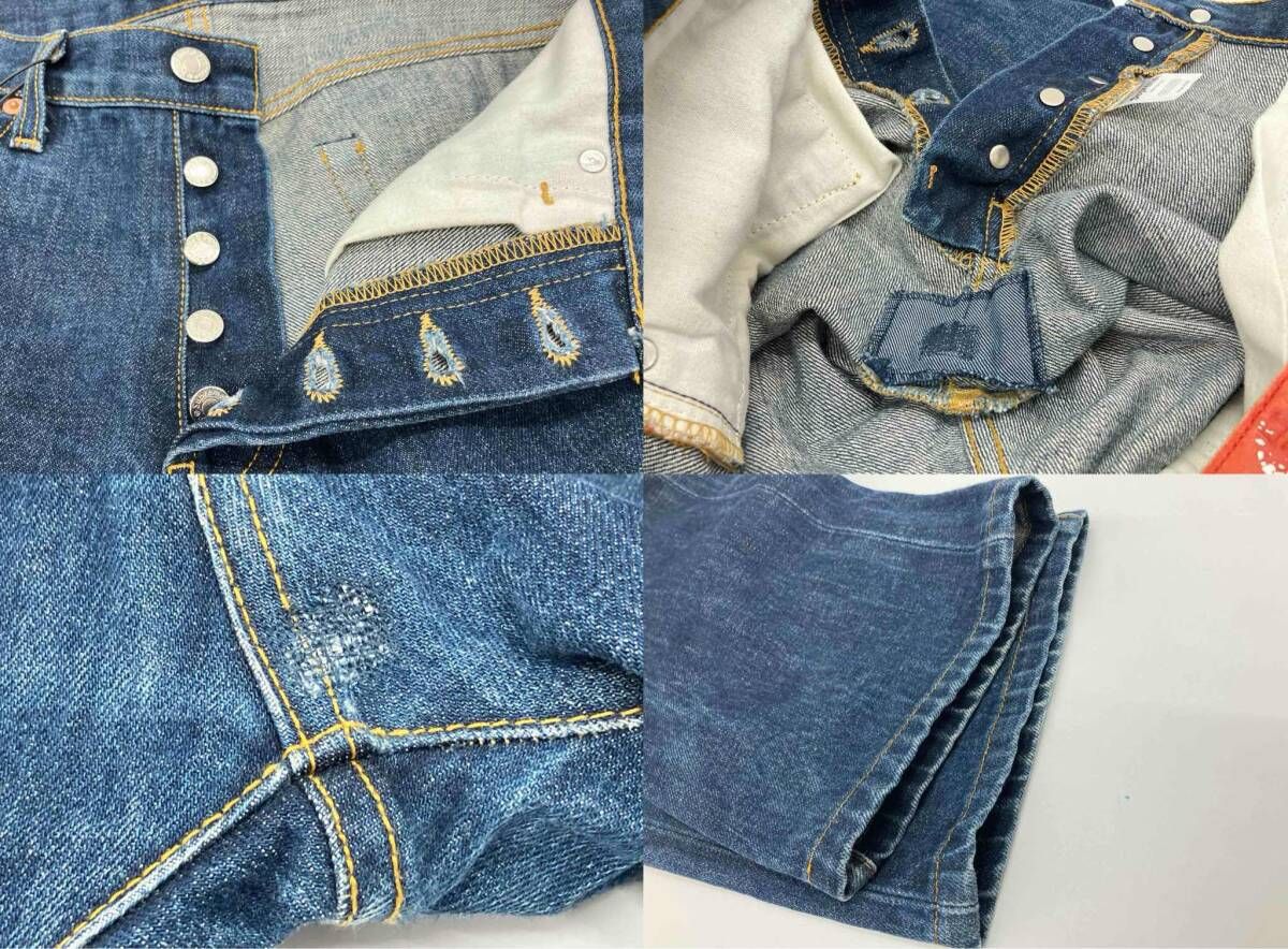 通年 Supreme シュプリーム ジーンズ デニムパンツ 32 ブルー 赤耳