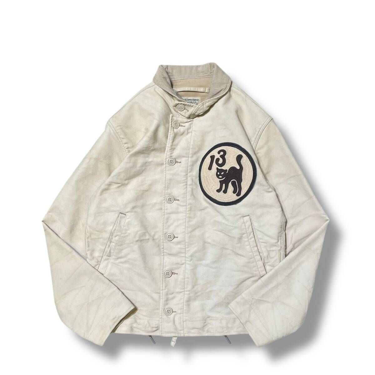 RRL ジャケット ハンドエンブロイダリーコットンデッキジャケット