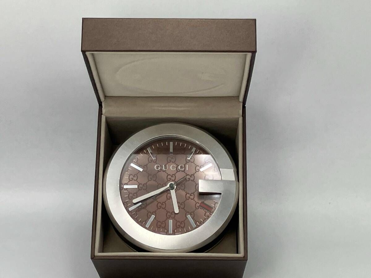 GUCCI 置き時計　正規品　7/31まで出品 GUCCI 置き時計 【公式通販】