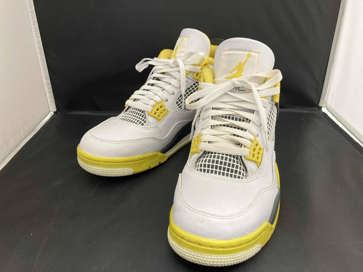 NIKE Women's Air Jordan 4 Retro 'Vivid Sulfur'ウィメンズ エア