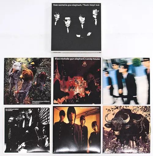中古】EPレコード THEE MICHELLE GUN ELEPHANT / 7inch vinyl BOX