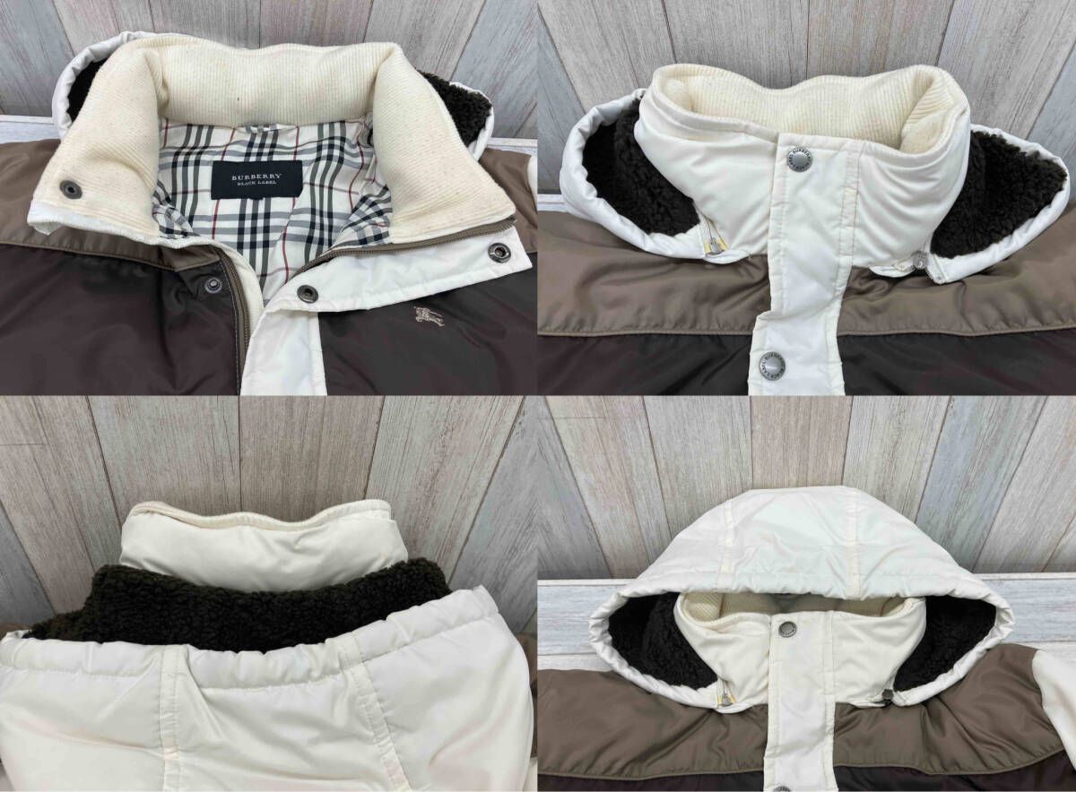 BURBERRY BLACK LABEL／ダウンジャケット／Lサイズ／メンズ／ホワイト