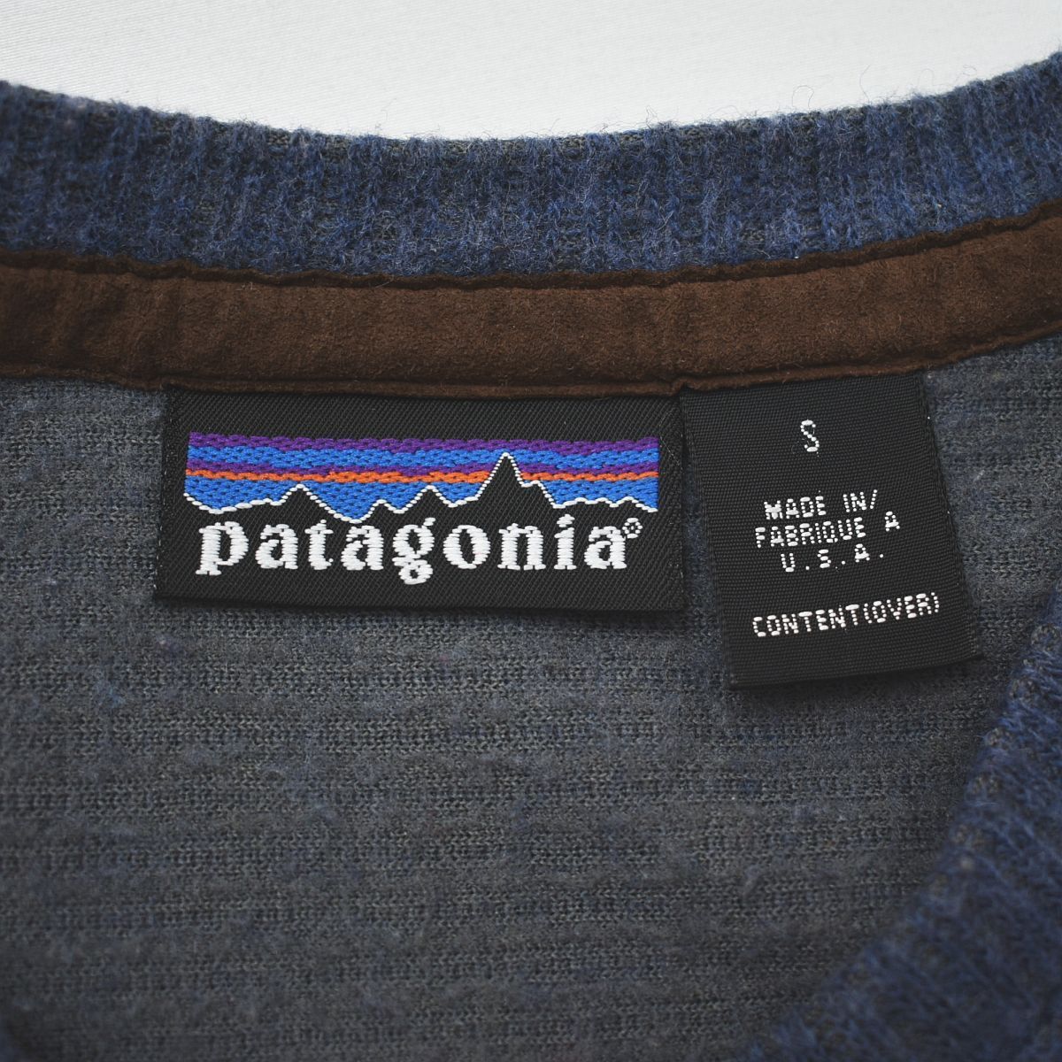 90s USA製 パタゴニア patagonia Vネック ニット セーター S - メルカリ