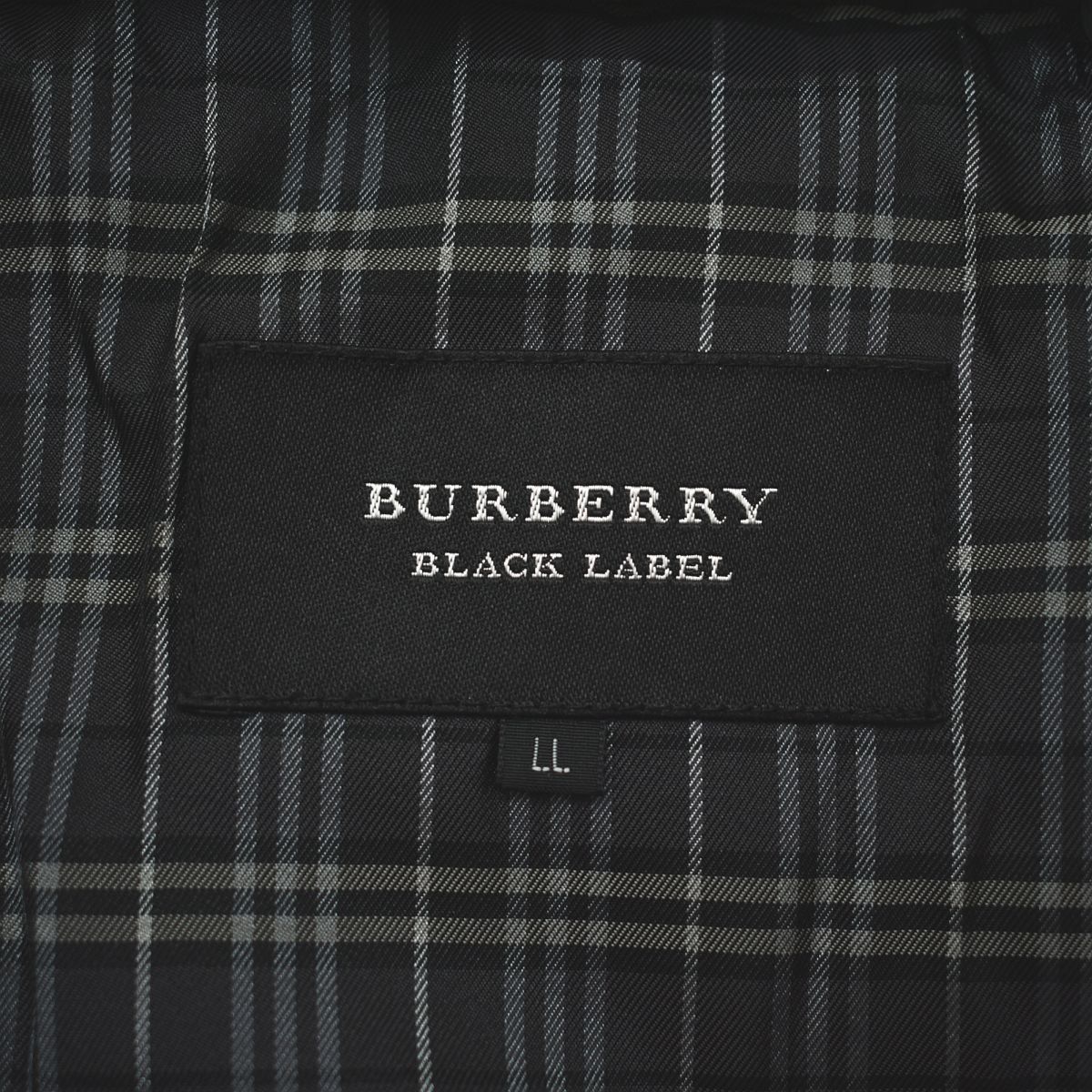 ラビットファー】バーバリー ブラックレーベル ロング ダウン