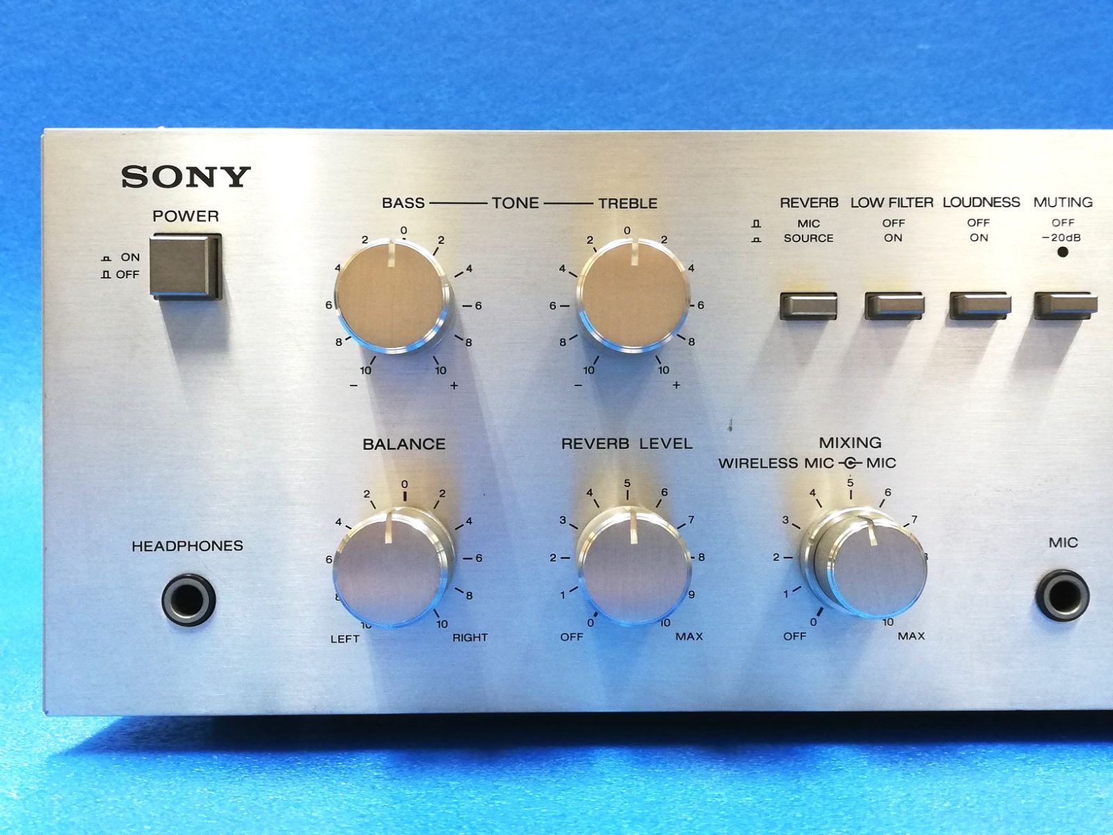 送料無料 動作品】SONY 名機 プリメインアンプ TA-636 音出しOK ソニー